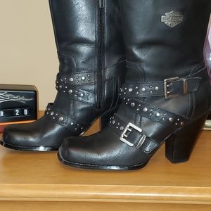 Harley Davidson leather boots